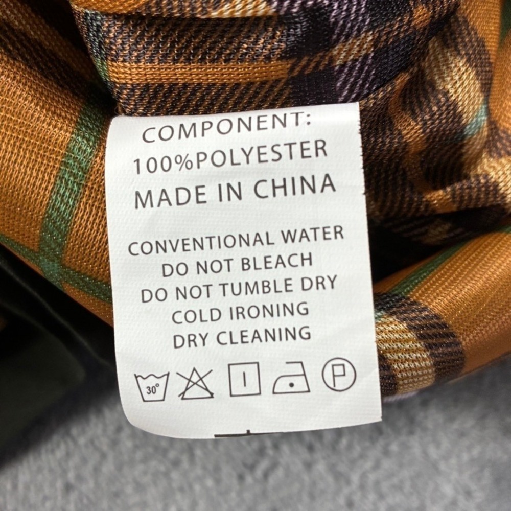 Loveoilife LDTNOR Olive Green Hooded Field Jacket Plaid Lining XXL Reflective - Picture 7 of 16